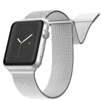 Ремешок X-Doria New Mesh для Apple Watch 42/44 мм Серебро
