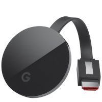 Медиаплеер Google Chromecast Ultra Чёрный