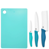 Керамические ножи Xiaomi Huo Hou с разделочной доской